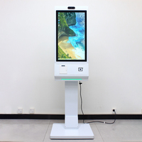 Kiosco de Autoservicio con Pantalla Táctil de 21.5, 23.6, 27 y 32 Pulgadas, con Cámara, Impresora, Escáner, Lector NFC y Soporte POS