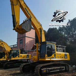 Excavatrice d'occasion Komatsu 450-8, marque japonaise d'origine, 45 tonnes, sur chenilles en caoutchouc, grande taille, modèle 2023, godet de 2,25 m - Product Image 4