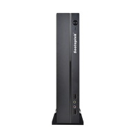 Sootoptek Mini ITX PC Slim ordinateur de bureau boîtier itx mince personnalisé avec ITX PSU Sff châssis PC d'affaires mince