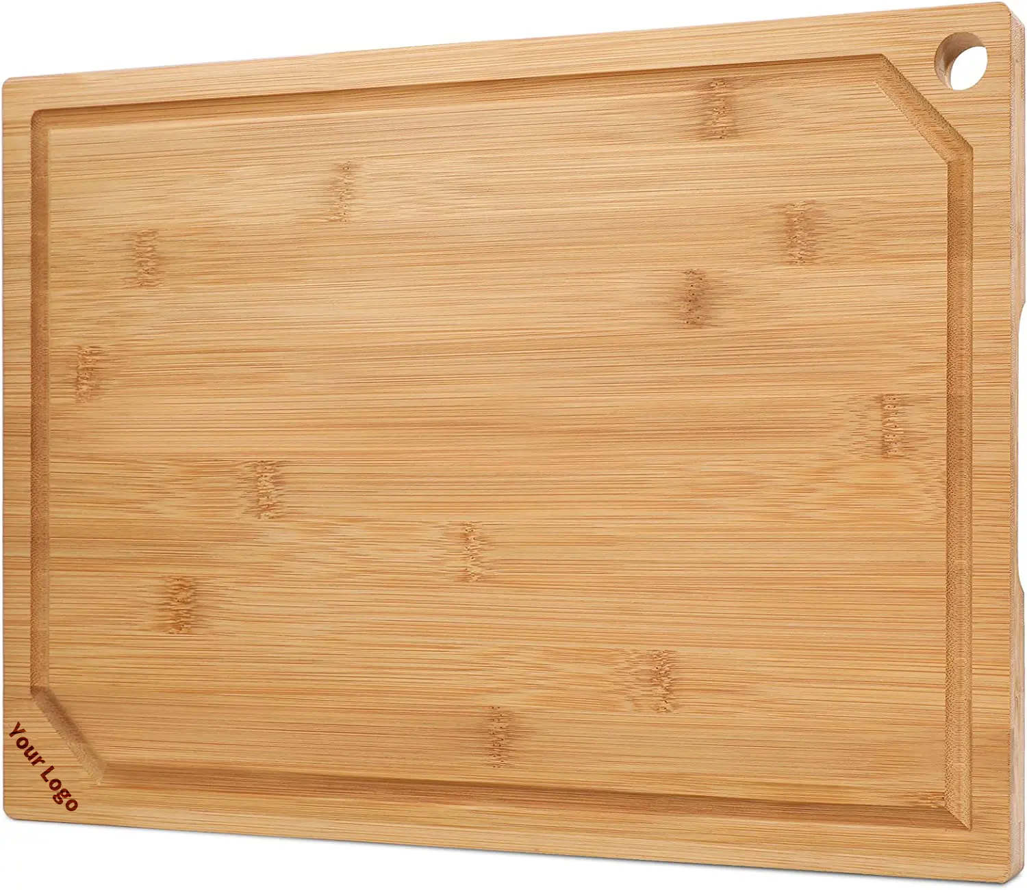 Очень большая оптовая цена, 100% Бамбуковая деревянная легко очищаемая реверсивная разделочная доска, Сервировочная тарелка для новоселья