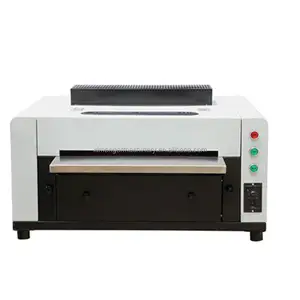 Desktop 650mm Photo Paper Glossy UV Varnishing Coating Machine For Offset Paper