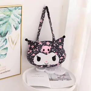 Dibujos animados personalizados anime felpa bolsas kawaii felpa bolsas al por mayor felpa mochila