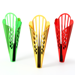 Factory New Design Plastic Crafts Colorful Cheap Plastic Trophy Cup Components Wholesale Accessory Parts for Trophies