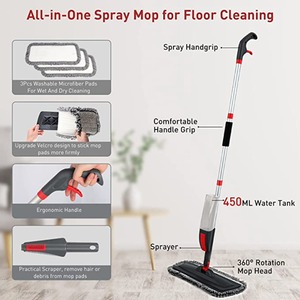 Venta al por mayor transfronteriza fregona <span class=keywords><strong>de</strong></span> doble uso húmedo-seco ABSORBENTE Desinfección <span class=keywords><strong>de</strong></span> pisos <span class=keywords><strong>de</strong></span> madera manos libres para <span class=keywords><strong>personas</strong></span> perezosas Ventas directas <span class=keywords><strong>de</strong></span> fábrica - Product Image 2