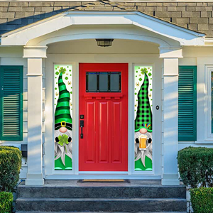 St. Patrick's Day Door Curtain 30*180cm Festive <b>Banners</b> for Home Decor - Product Image 2