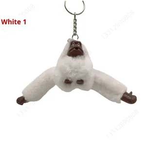 พวงกุญแจสัตว์ลิงแขนยาวของเล่นตุ๊กตาน่ารักพวงกุญแจตุ๊กตาลิงชิมแปนซี - Product Image 6