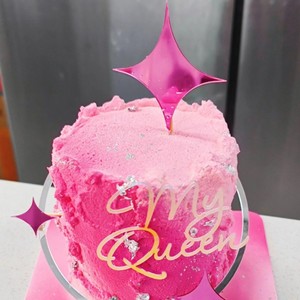 Venta al por mayor 2026 acrílico Día de San Valentín cumpleaños pastel placa aniversario celebración pastel decoración herramientas - Product Image 1