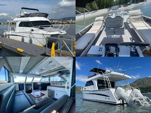 Catamarán Gospel Boat de 8.8m (29 pies) con cabina de aluminio soldado, para pesca, crucero, turismo y ocio. - Product Image 4