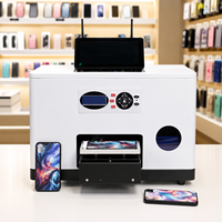 Impresora de Fundas para Teléfonos UV con Precio de Fábrica Inkit, Impresora de Inyección de Tinta Compatible con IA, Wifi, Bluetooth, Diseña Tu Propio Diseño para Tiendas 3C