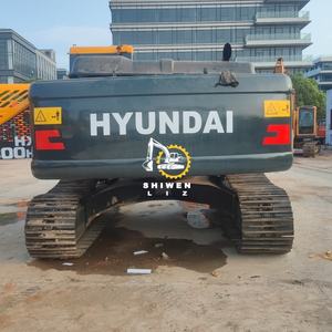 Excavatrice sur pneus Hyundai HX300HD d'occasion, bon état, prix bas, couleur jaune, forte puissance de creusement, moteur et pompe inclus, garantie 1 an - Product Image 3