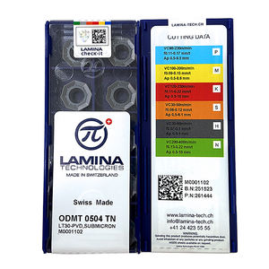 ODMT0504-TN LT30 Manufacturer <b>Tungsten</b> Carbide Insert Turning Tool Carbide Cnc Cutting Insert - Product Image 2