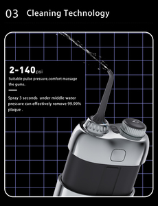 <span class=keywords><strong>Irrigador</strong></span> Bucal de Bolsillo Altamente <span class=keywords><strong>Recomendado</strong></span>, Resistente al Agua IPX7, Ligero y Retráctil, <span class=keywords><strong>Irrigador</strong></span> <span class=keywords><strong>Dental</strong></span> - Product Image 4