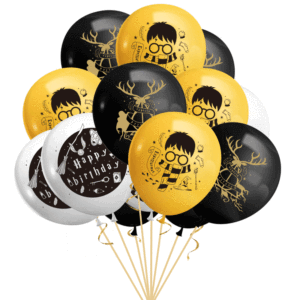 2025 Harries ballons dessin animé thème magique garçon cadeaux hibou école papier bannière joyeux <span class=keywords><strong>anniversaire</strong></span> papier bannière décorations de fête - Product Image 5