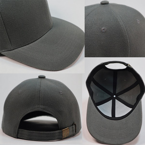 Gorra de Béisbol Curva de PVC de 6 Paneles con Logotipo Personalizado Bordado, de Secado Rápido, Compuesta de Cinco Piezas - Product Image 2
