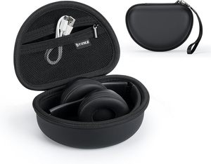 Étui pour écouteurs Beats <span class=keywords><strong>Solo3</strong></span> / Solo 4, sac de rangement rigide portable pour voyage (noir) - Product Image 1