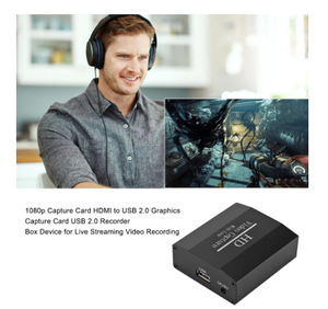 Nuevo stock Venta caliente 4K <span class=keywords><strong>Tarjeta</strong></span> de captura de video 1080P <span class=keywords><strong>Tarjeta</strong></span> de captura de juegos USB 2,0 Dispositivo de caja grabadora para grabación de video de transmisión en vivo - Product Image 6