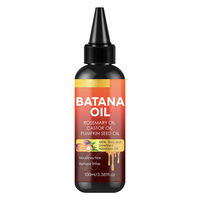Huile de soin capillaire Batana pour la croissance des cheveux et le soin du cuir chevelu, pure, biologique, naturelle, prévention de la perte de cheveux