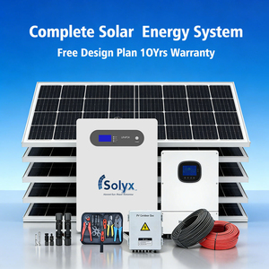 Système solaire hybride connecté au réseau et hors réseau 8 kW 10 kW 12 kW 20 kW Système solaire triphasé pour votre maison HY-5-30 kW Hybride - Product Image 4