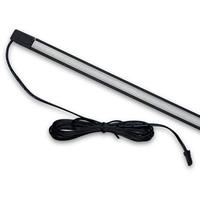 Lemari kabinet lampu LED tanam gaya Modern diskon besar Sensor gerak di dalam profil Aluminium untuk kamar tidur ruang tamu lemari pakaian
