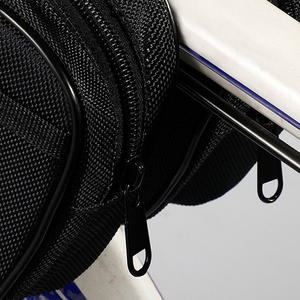 Bolsa de Sillín de Ciclismo Multifuncional Personalizada de Moda al por Mayor, Portátil, Impermeable, de Tela Oxford con Cremallera y Respaldo Suave - Product Image 6