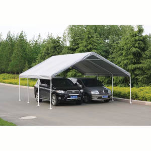 Toldo portátil para almacenamiento de autos al aire libre, con protección UV, tamaño personalizado, para estacionamiento de varios vehículos. - Product Image 2