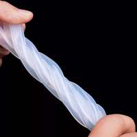 Pompe péristaltique industrielle, tuyau en caoutchouc silicone flexible transparent sur mesure extrudé haute température