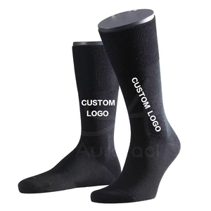 Chaussettes de sport en tricot pour enfants et adultes, couleur unie, hauteur genou, antidérapantes, respirantes, absorbant la transpiration, chaussettes de compression - Product Image 1