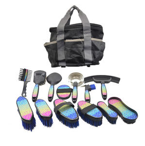 Equipo de aseo para montar a caballo, cabezal de cepillo para polvo, herramienta de limpieza de polvo, Kit de aseo de caballos, suministros ecuestres, accesorio - Product Image 2