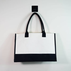 Recycled <b>Canvas</b> Foldable <b>Tote</b> <b>Bag</b> for Women & Girls-custom Logo Heavy Duty Gift Shopping <b>Bag</b> - Product Image 1