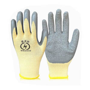 Gants isolants d'électricien Gants d'isolation basse tension 400V Gants de protection en <span class=keywords><strong>caoutchouc</strong></span> antidérapants Gants de sécurité - Product Image 6