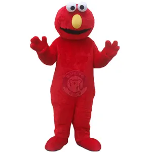 Venta caliente personaje de película personalizado Elmo mascota disfraz para adulto