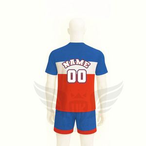 ชุดฟุตบอลทีมชายแบบกำหนดเองได้ แรงบันดาลใจจากเฮติ พร้อมกางเกงขาสั้น ชุดแฟนคลับส่วนตัว - Product Image 4