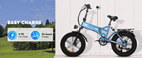 Vélo électrique pliable en gros avec livraison gratuite, vélo électrique 1000w 48v15Ah, vélo électrique de ville