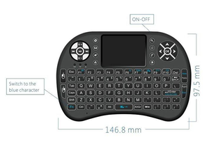 Teclado Mini teclado I8 Air <span class=keywords><strong>Mouse</strong></span> Control Remoto Sin TV Stick Control remoto dedicado - Product Image 2