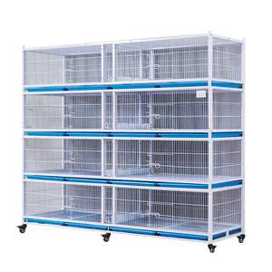 Zincato Anti-ruggine eco-friendly gabbia per uccelli solido modello pulsante abbinamento attrezzature per l'allevamento di piccioni tutti - Product Image 1