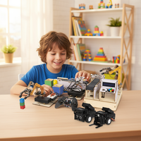 ACEBOTT NEW Smart Factory Education Kit DIY Programmable Eco Friendly ESP32 IOT Engineering Kits Stem Toys untuk Anak-anak untuk Arduino