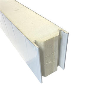 Feuerfeste EPS PU PIR Isolierung Metallplatte Außengebäude Kühlraum Styropor Sandwich platten für den Bau von Fertighäusern - Product Image 1