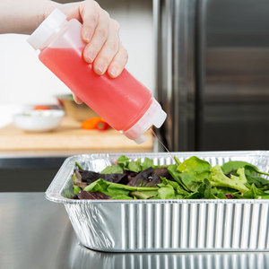 Bouteille de condiment à presser pour la cuisine avec couvercles à visser <span class=keywords><strong>Ketchup</strong></span> <span class=keywords><strong>Moutarde</strong></span> Mayonnaise Sauces piquantes Huile d'olive - Product Image 6