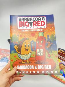 Livres de coloriage personnalisés format A4 A5, papier 120 g/m², impression économique, livre de coloriage Père Noël, livres de coloriage - Product Image 5