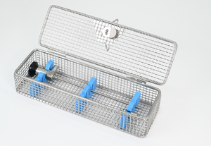 Cestos de Esterilização Médica em Aço Inoxidável JIACHENG Personalizáveis em Vários Tamanhos Adequados para Instrumentos - Product Image 3