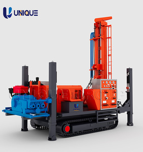 Plate-forme de forage de mine hydraulique portable haute efficacité 500m de profondeur composants de boîte de vitesses de chenille 300m de profondeur de forage noyau Durable - Product Image 5