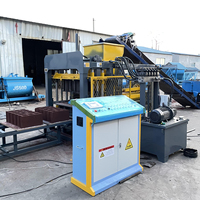 Machine à blocs de ciment automatique QT4-15c, ligne de production de briques entièrement automatique