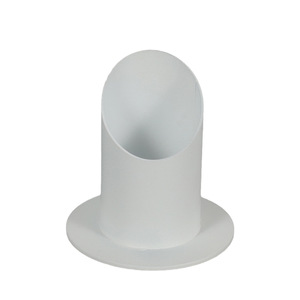 Contemporary Stylish Slim <strong>Black</strong> Metal Teelichthalter <strong>Candlestick</strong> <strong>Holder</strong> for Modern Wedding Dining Table Centerpiece Event - Product Image 1