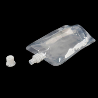 Sachet Doypack Personnalisé Métallisé Transparent en PP/PE pour Emballage Alimentaire, Lait et Liquides avec Bec Verseur