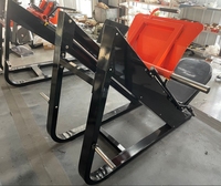 Machine de presse à jambes inclinée à 45 degrés à charge libre pour l'entraînement de la force des muscles des quadricipitres, des fessiers et des ischio-jambiers (partie inférieure du corps)