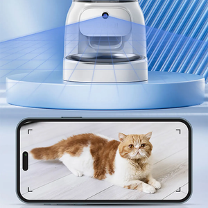Haustier zubehör Smart Feeder Automatischer Cat Feeder 4L Futtersp ender mit WiFi APP Fernbedienung kamera Mascotas Accesorios - Product Image 4