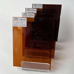 <span class=keywords><strong>Vitrail</strong></span> brun transparent de 3 mm de l'usine Juying, vente chaude, pour la <span class=keywords><strong>peinture</strong></span> murale, la fenêtre d'église - Product Image 3