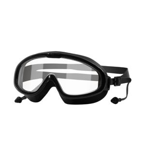 Lunettes de plongée pour adultes à vision large Lunettes De Natation avec bouchons d'oreille de surf Anti-buée Anti-UV Lunettes de piscine de sport - Product Image 4