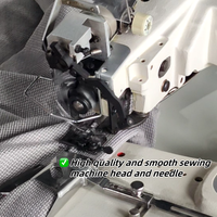 Máquina de Coser Industrial Lihua para Dobladillos, Máquina Automática para Coser Cortinas Textiles para el Hogar