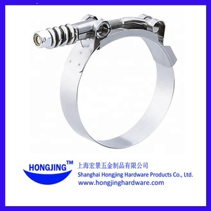 Hongjing cao đánh bóng bền t Bolt Ống kẹp thép không gỉ t Bolt kẹp SS201 SS304 mùa xuân nạp ống Ống Clip - Product Image 5
